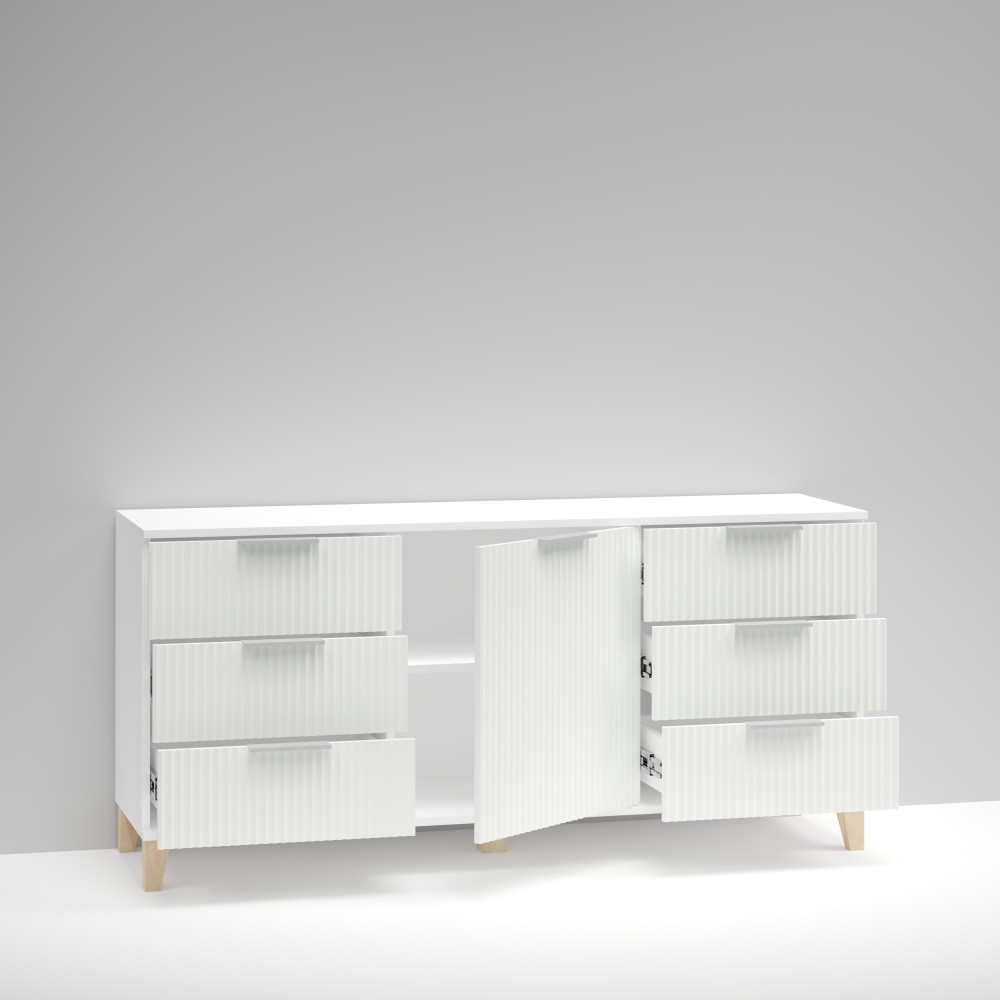 комод Сальвадор-19 белый - милк с ящиками и дверцей.jpg комод Сальвадор-19 белый - милк с ящиками и дверцей.jpg