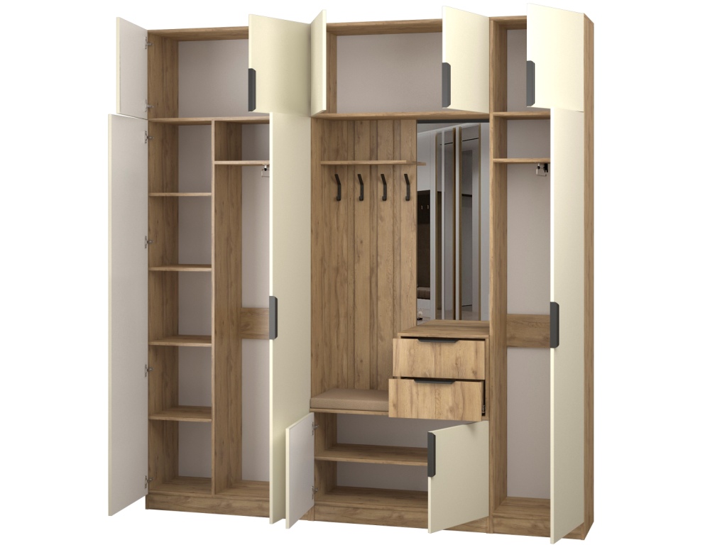 Прихожая Трим 2 МДФ_откр (дуб вотан-SF-023 Палома).jpg Прихожая Трим 2 МДФ_откр (дуб вотан-SF-023 Палома).jpg